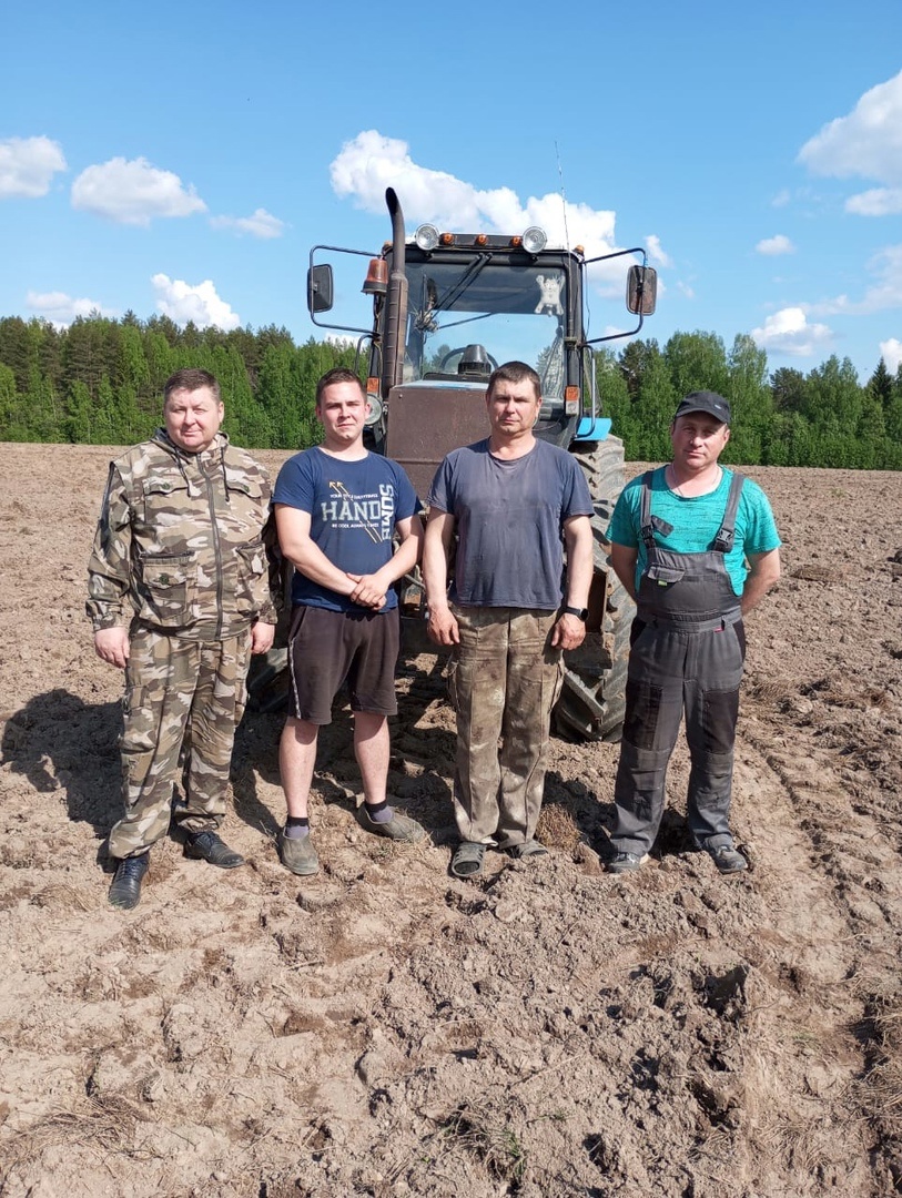 В СПК &quot;Долговицы&quot; посевная кампания также в разгаре.